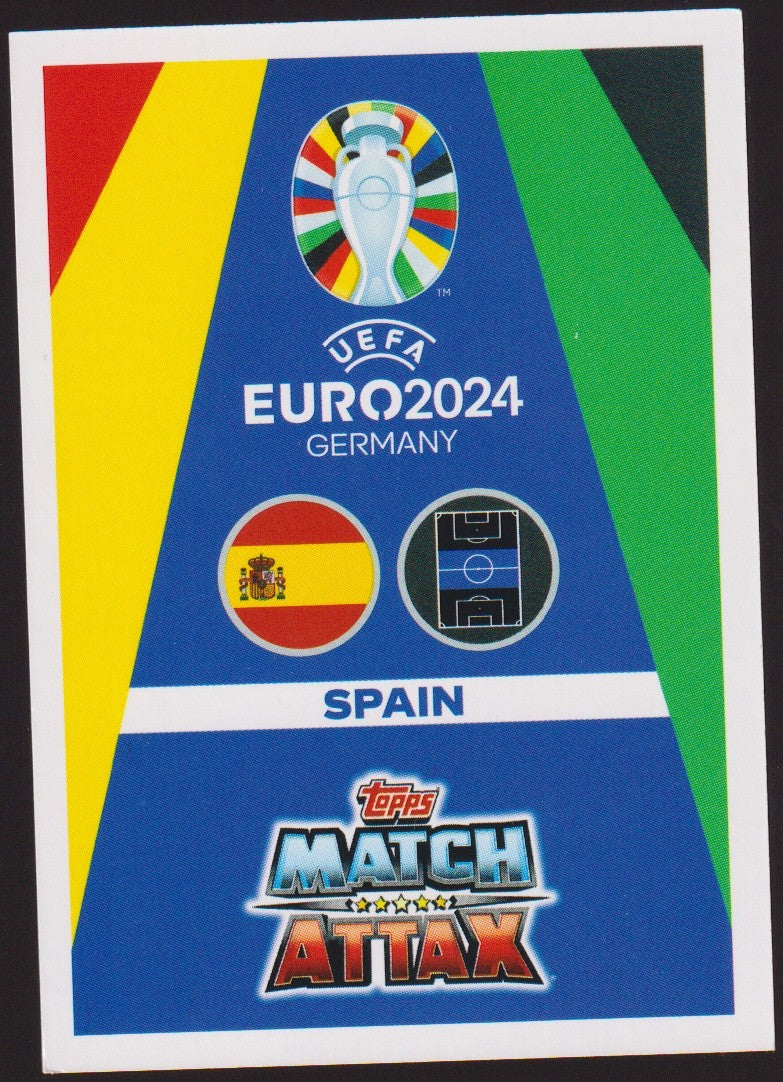 Topps Match Attax 2023-24 Pedri Spanien Parallel Rare – Bild 2