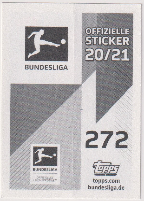 Topps Offizielle Sticker 2020-21 Matthias Ginter On Card Auto Borussia – Bild 2