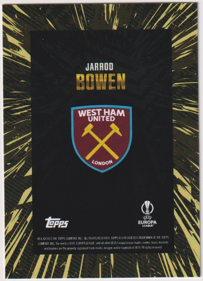 Topps X WHIP 2022-23 Jarrod Bowen West Ham United Parallel Rare – Bild 2
