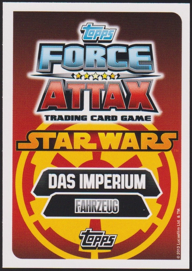 Topps Star Wars 2013 Sondendroide Imperium Fahrzeug (Film Version) TCG Rare #66 – Bild 2