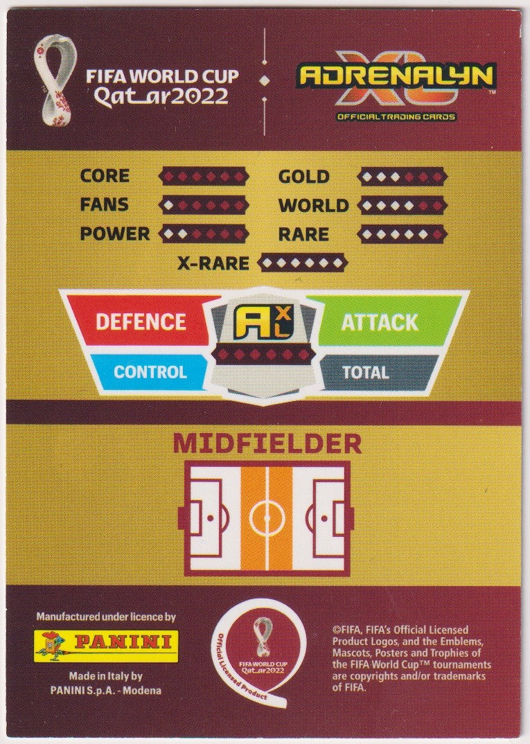 Panini Adrenalyn XL FIFA World Cup Qatar 2023-24 Gavi Rookie Spanien Parallel – Bild 2
