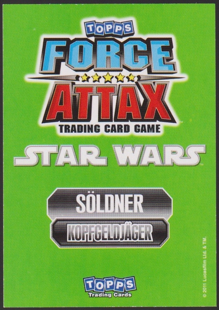 Topps Star Wars 2011 Ione Marcy Söldner Kopfgeflügeljäger TCG Rare #130 – Bild 2