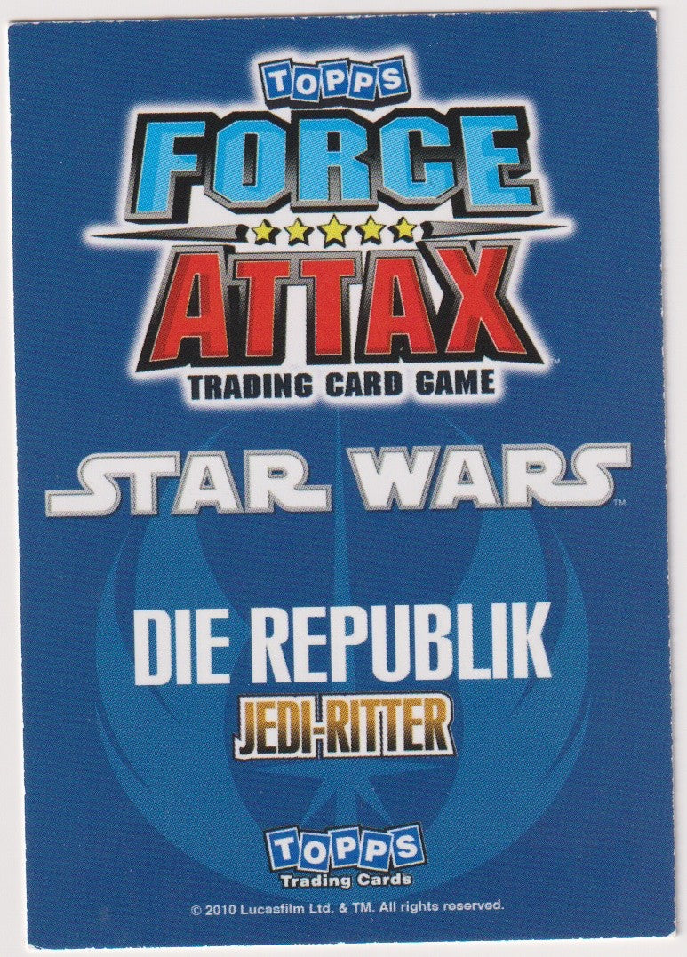 Topps Star Wars 2010 Yoda & Klonkrieger Republik Jedi-Ritter TCG Rare – Bild 2