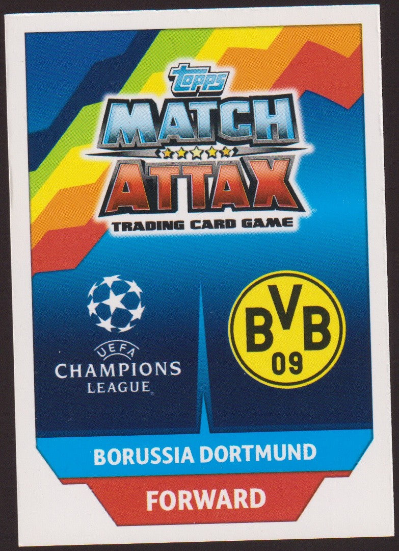 Topps Match Attax Marco Reus Borussia Dortmund UEFA Champions League Parallel – Bild 2