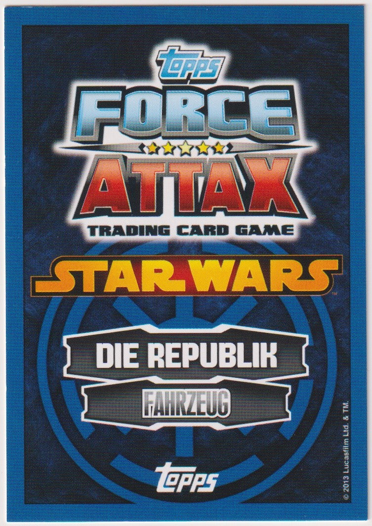 Topps Star Wars 2013 Angrifsschiff der Republik TCG Rare #57 – Bild 2