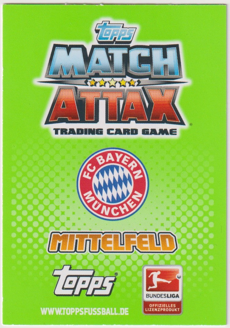 Topps Match Attax Franck Ribéry FC Bayern München Bundesliga Parallel Rare – Bild 2