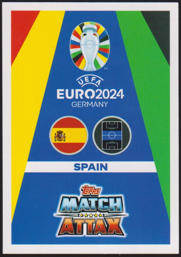 Topps Match Attax 2023-24 Pedri Spanien Parallel Rare – Bild 2