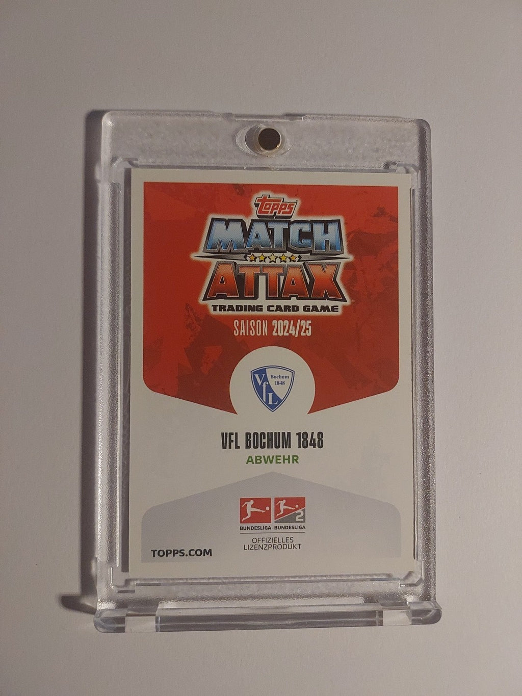 Topps 2024-25 Maximilian Wittek Bochum On Card Auto Parallel Ultra Rare – Bild 2