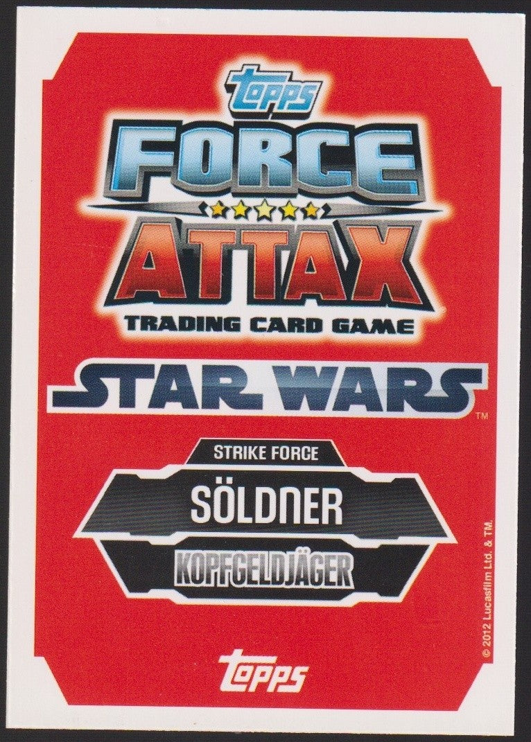 Topps Star Wars 2012 Aurra Sing Söldner Kopfgeldjäger TCG Rare #192 – Bild 2