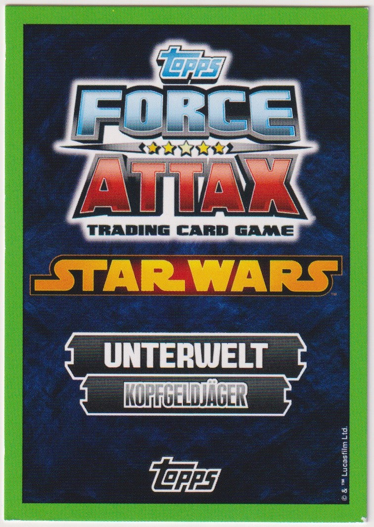 Topps Star Wars 2015 Cad Bane Sith Unterwelt Kopfgeledjäger TCG Rare – Bild 2