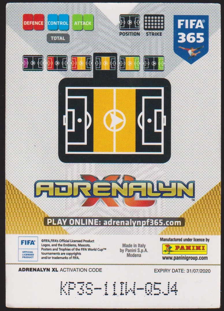 Panini FIFA 365 Mario Götze BVB 09 Parallel Rare Nr. 206 – Bild 2