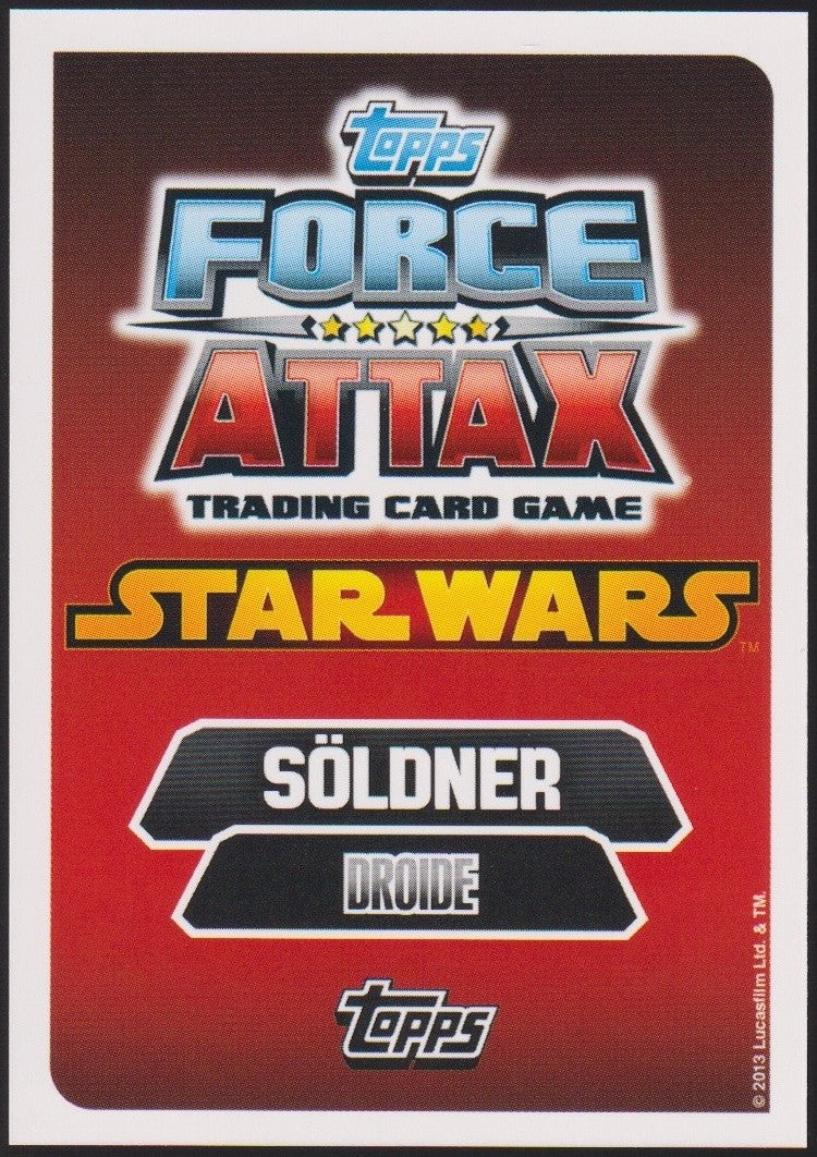 Topps Star Wars 2013 EV-909 Droide Söldner (Film Version) TCG Rare #90 – Bild 2