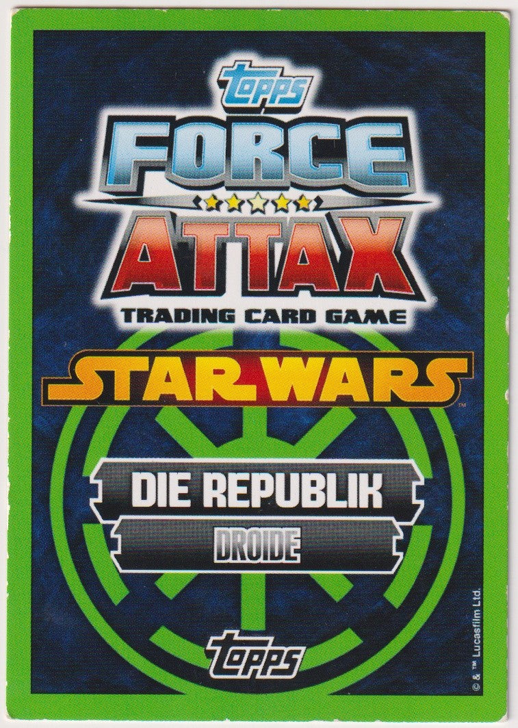 Topps Star Wars 2015 R2-D2 Republik Droide TCG Rare #142 – Bild 2