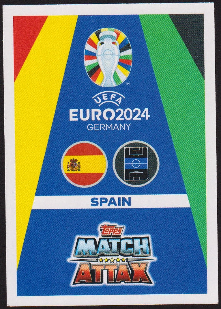 Topps Match Attax 2023-24 Pedri Spanien Parallel Rare – Bild 2