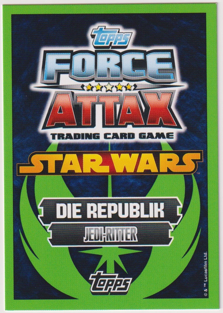Topps Star Wars 2015 Jocasta Nu Die Republik Jedi-Ritter TCG Rare – Bild 2