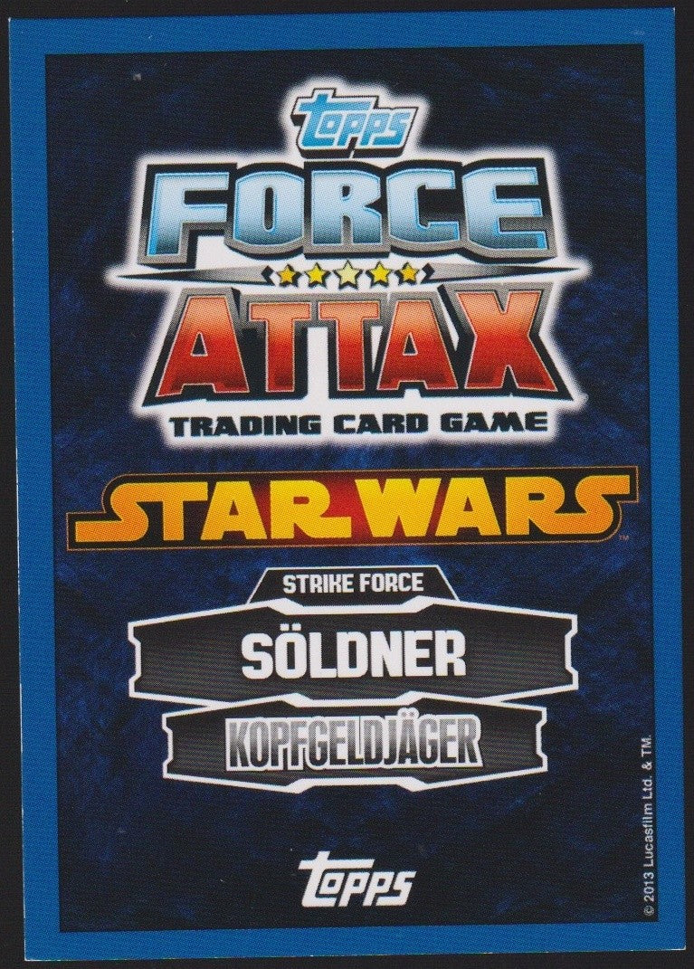 Topps Star Wars 2013 Jakoli Pirat Kopfgeldjäger Full Art TCG Rare #190 – Bild 2
