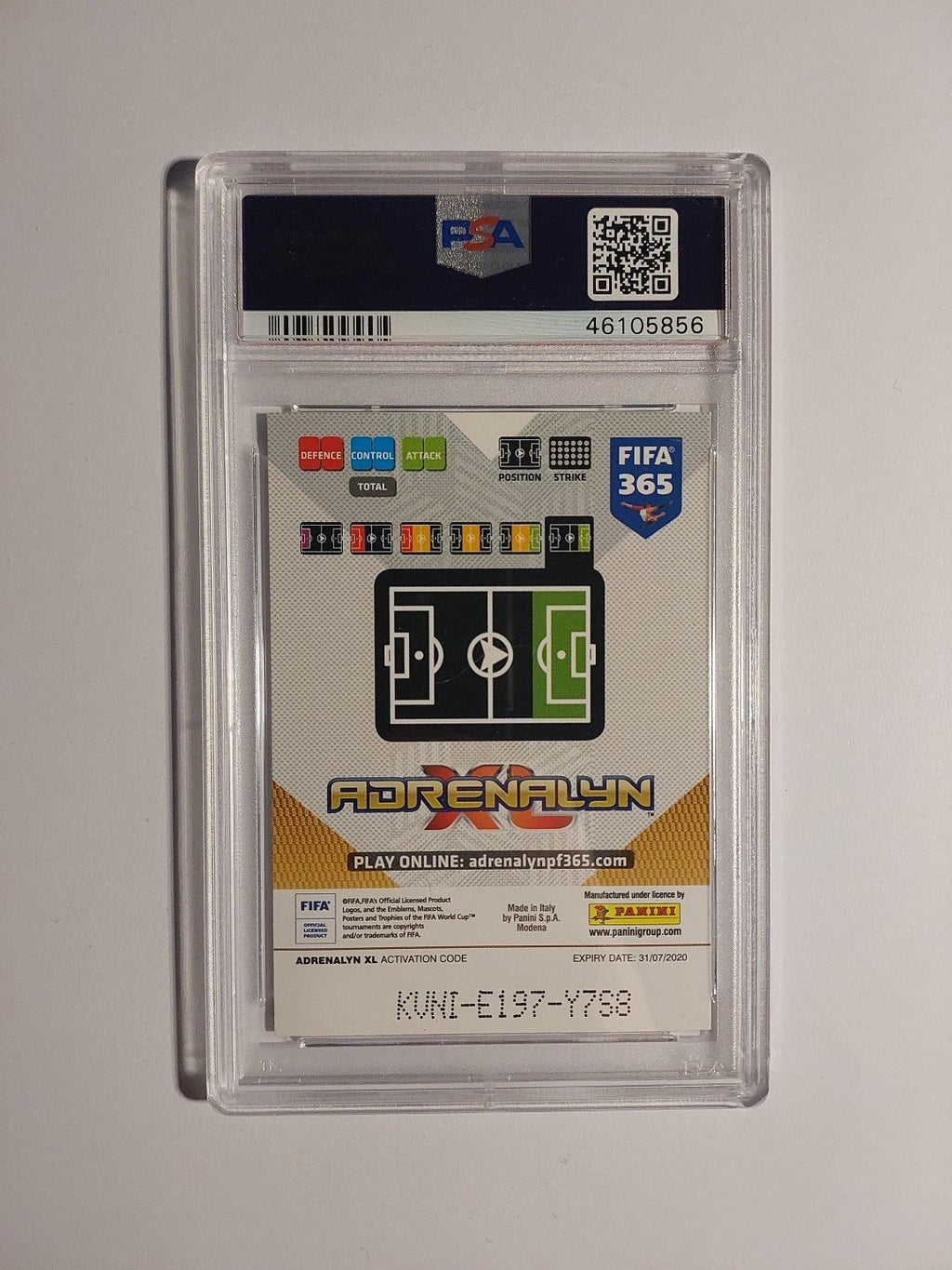 Panini Adrnlyn 2018-19 Lionel Messi Barcelona Limited Edition PSA 9 POP 1 Rare – Bild 2