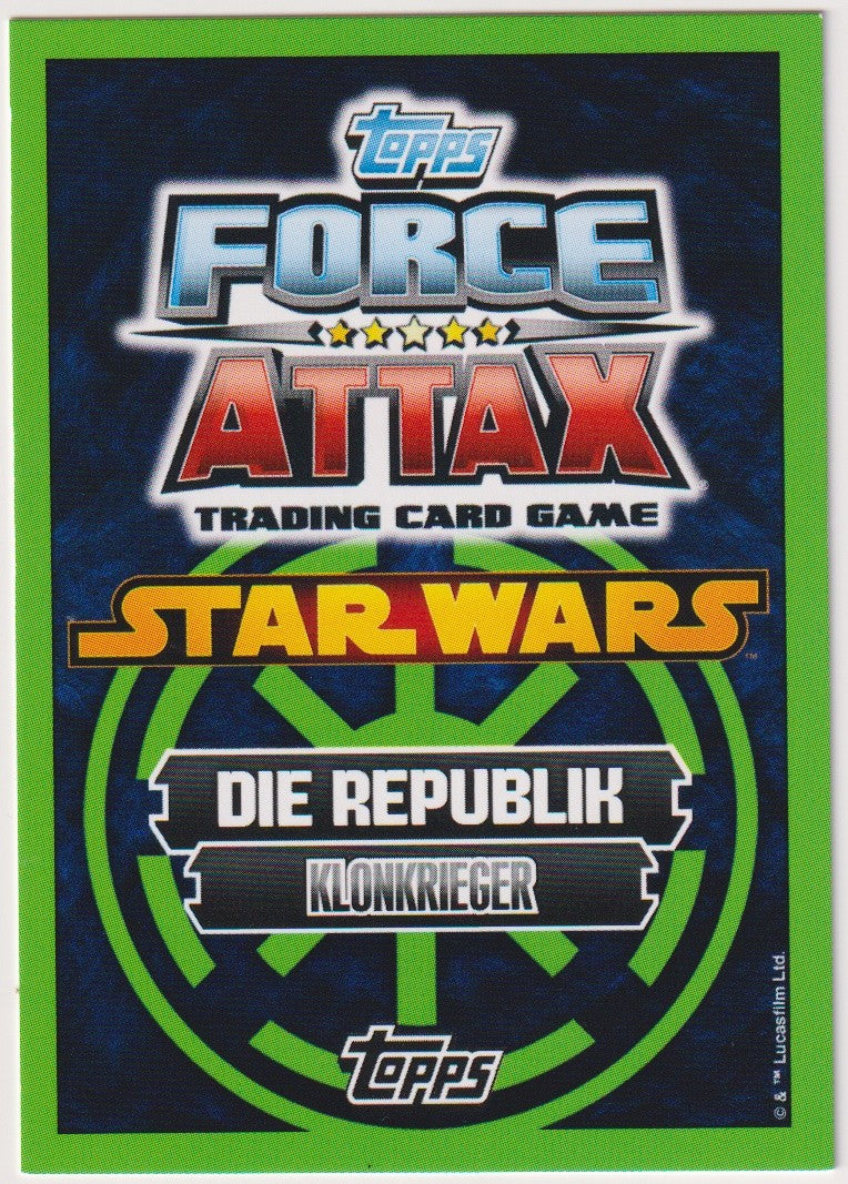 Topps Star Wars 2015 Captain Rex Republik Klonkrieger TCG Rare – Bild 2