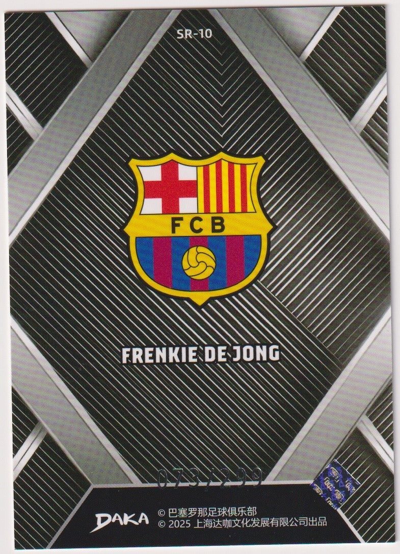 Daka SR-10 2024-25 Frenkie de Jong FC Barcelona Parallel 73/299 – Bild 2