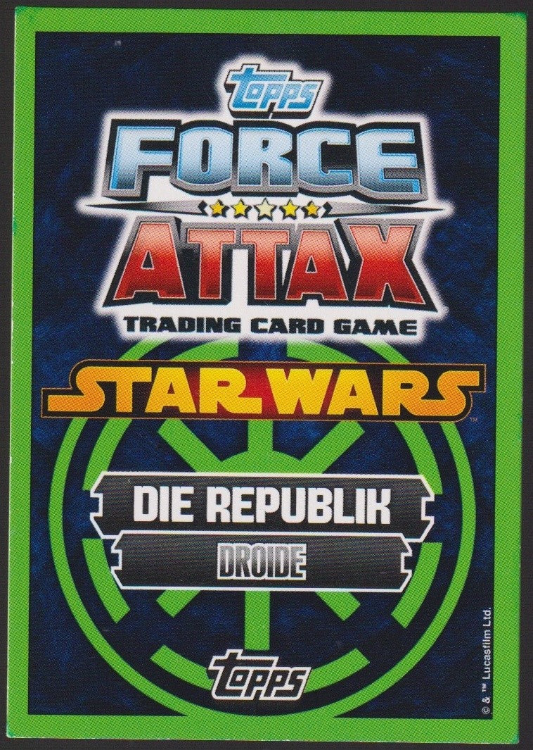 Topps Star Wars 2004 R2-D2 Republik Droide TCG Rare #62 – Bild 2