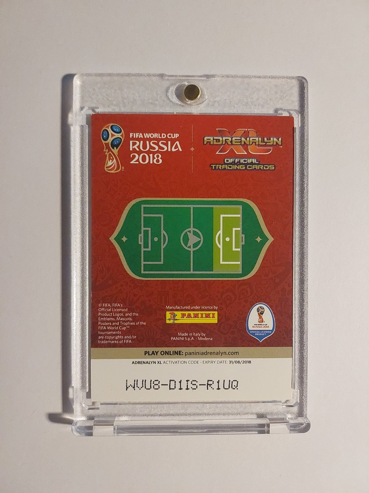 Panini Fifa World Cup 2018 Lionel Messi Argentinien Vintage Parallel Ultra Rare – Bild 2