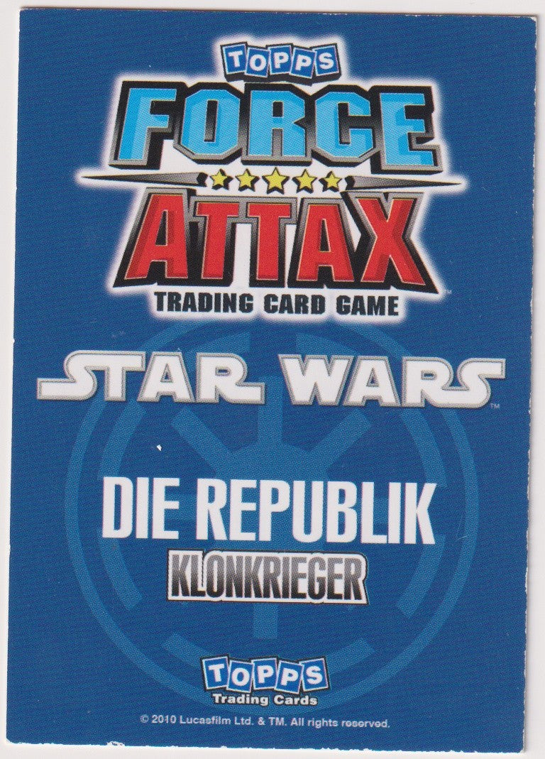 Topps TCG Star Wars 2010 Captain Rex Klonkrieger Die Republik Rare Nr. 67/61 – Bild 2