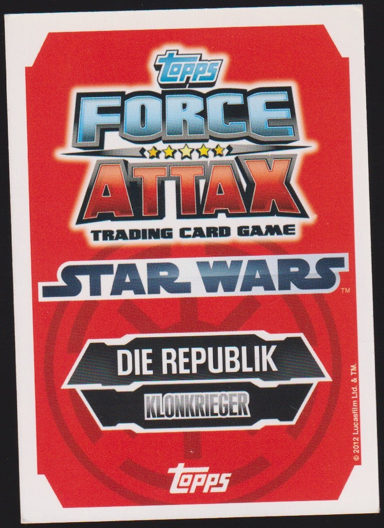 Topps Star Wars 2012 Hardcase Klonkrieger Republik TCG Rare – Bild 2