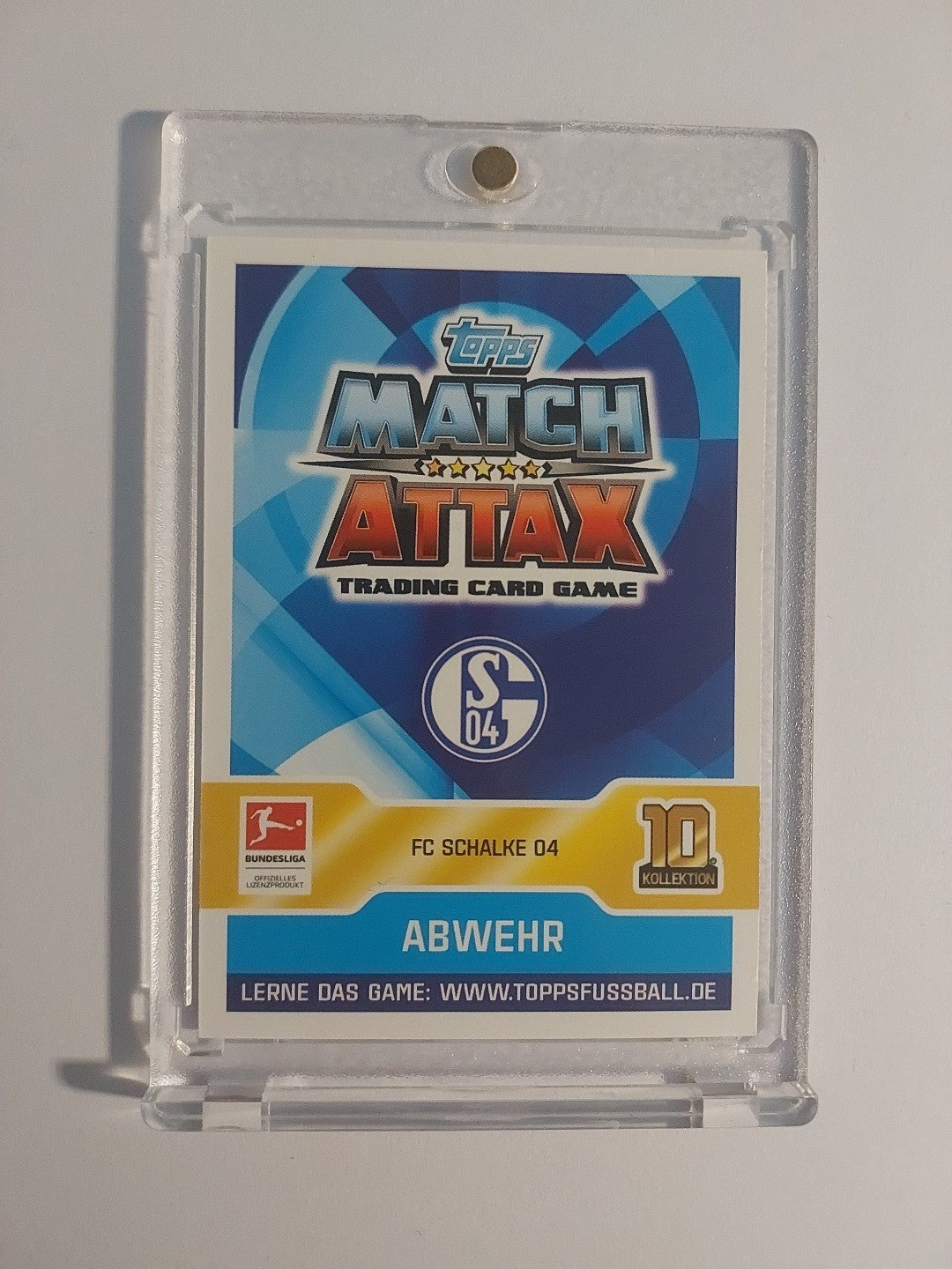 Topps Bundesliga 2017-18 Coke Schalke 04 (On Card Auto) – Bild 2