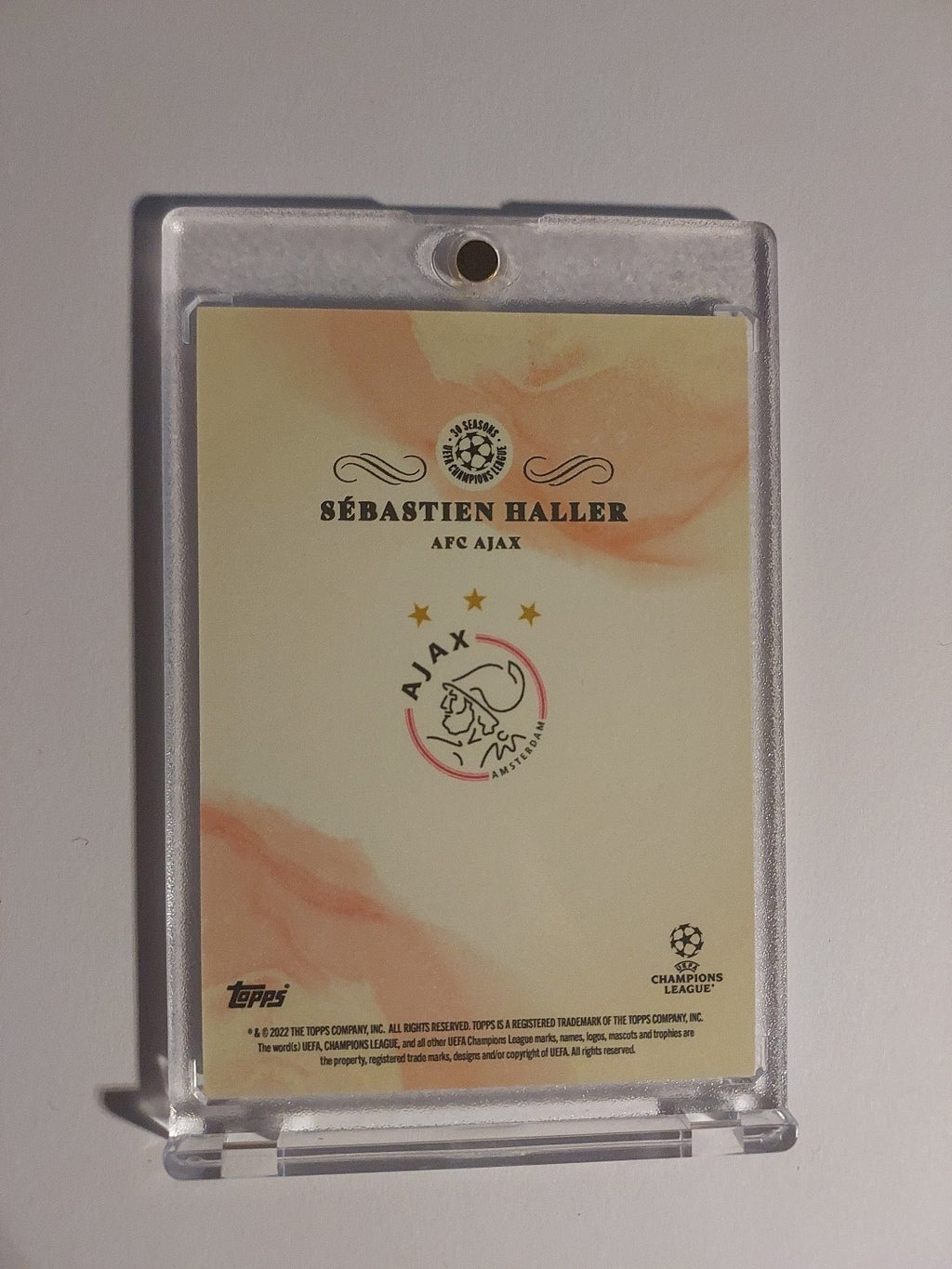 Topps Inception 2021-22 Sebastian Haller Afc Ajax Amsterdam Parallel Insert Hit – Bild 2