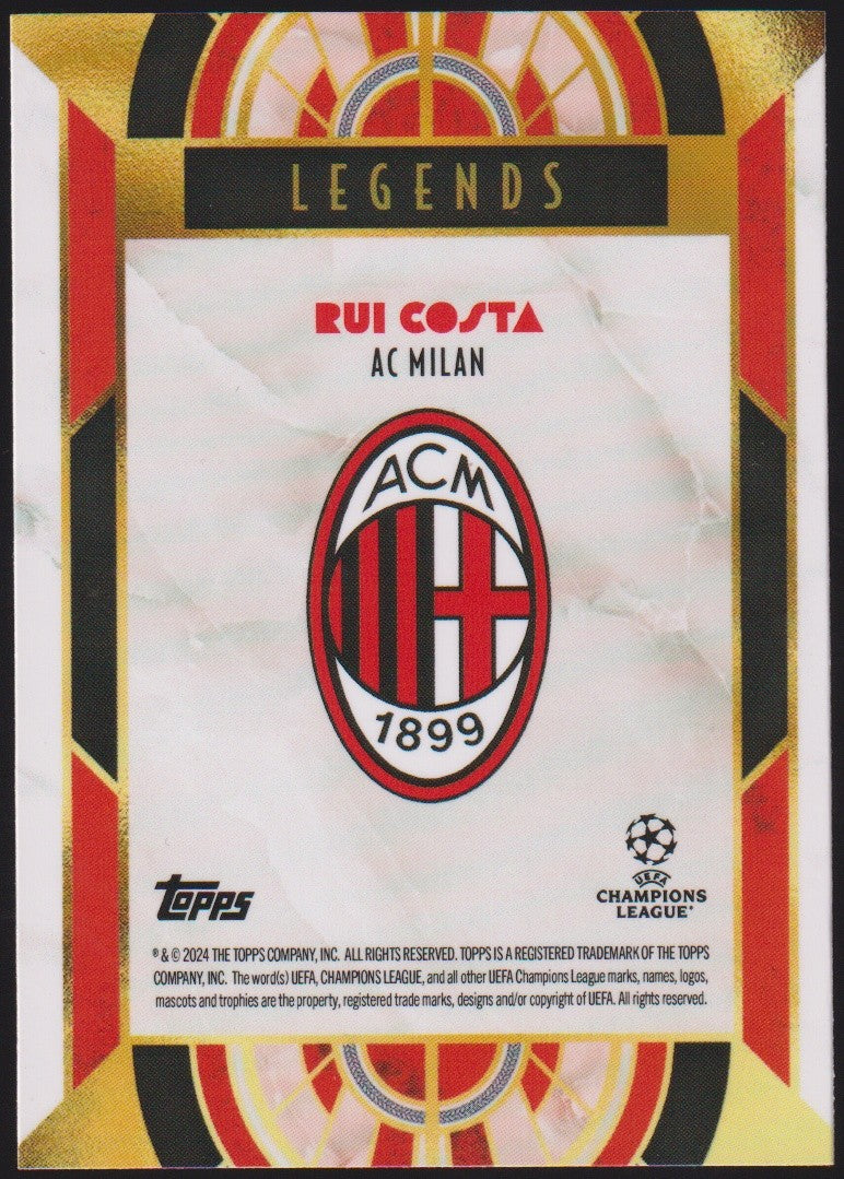 Topps Legends 2023-24 Rui Costa AC Milan Parallel Rare – Bild 2