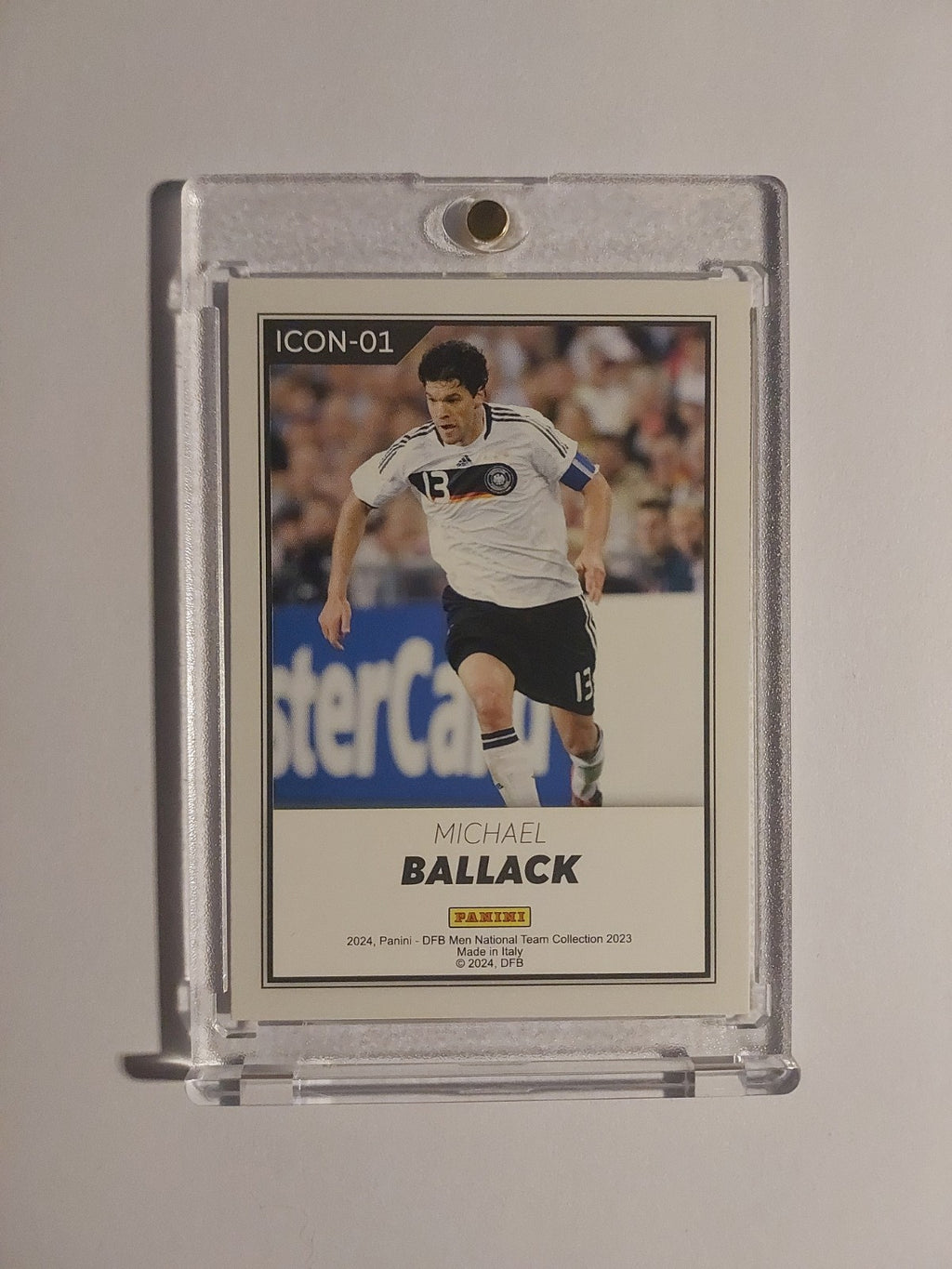 Panini DFB Team 2024 Michael Ballack Deutschland Bayern Legend Parallel Rare Hit – Bild 2