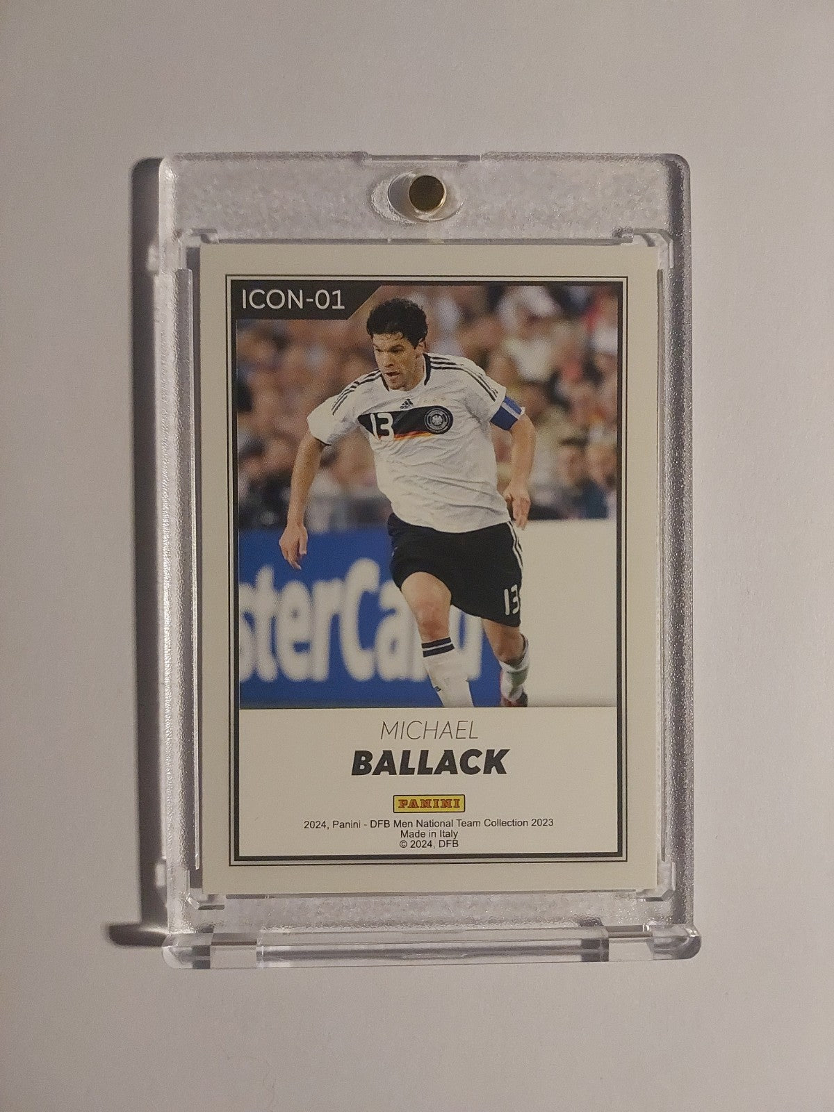 Panini DFB Team 2024 Michael Ballack Deutschland Bayern Legend Parallel Rare Hit – Bild 2