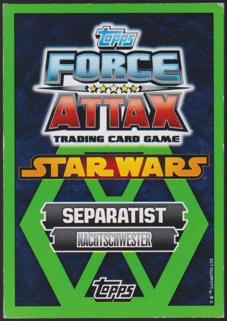 Topps Star Wars 2011 Mutter Talzin Nachtschwestern TCG Ultra Rare #176 – Bild 2