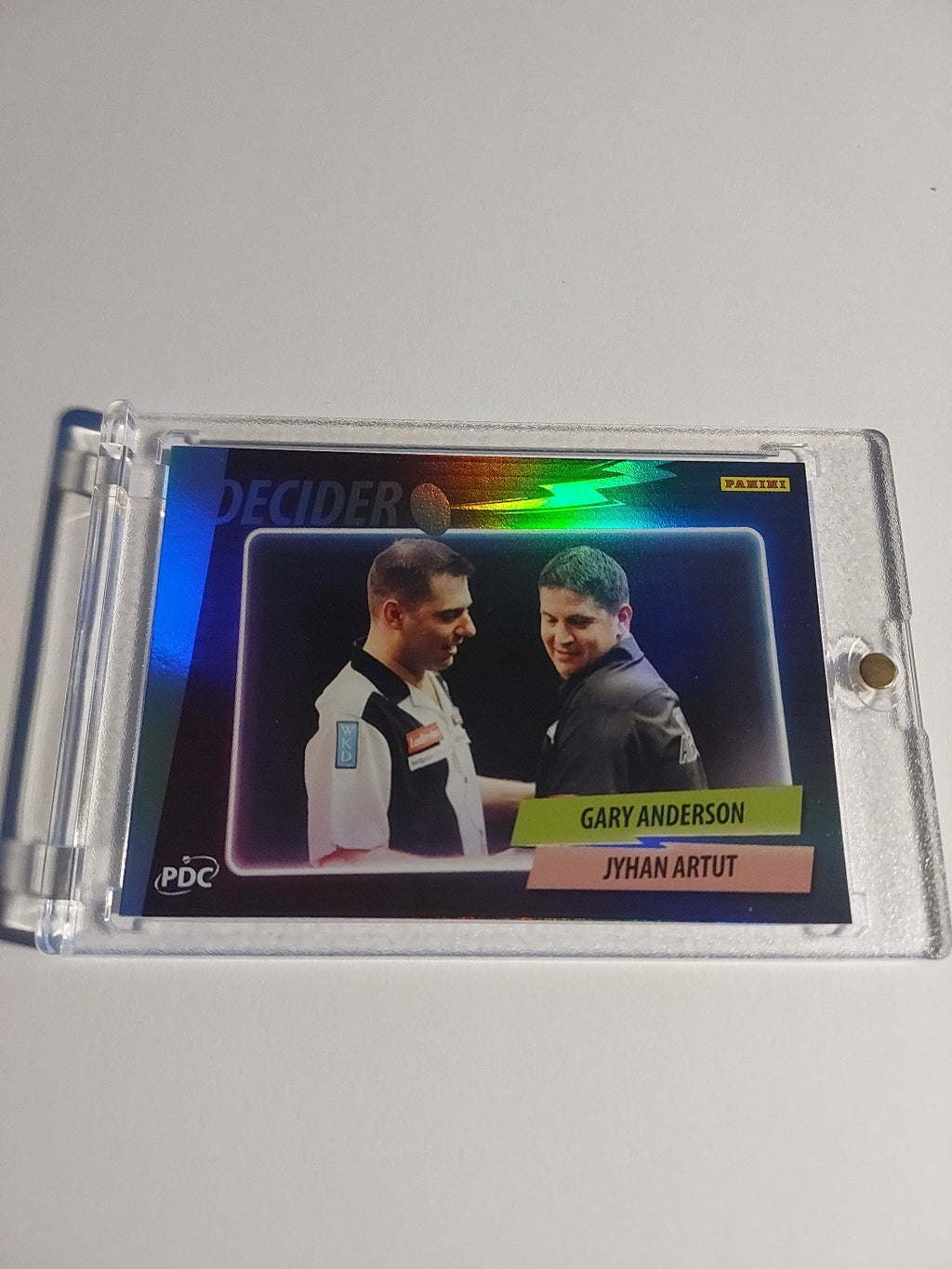Panini PDC World Championship 2026 Anderson & Artut Decider Refractor Rare Hit – Bild 2