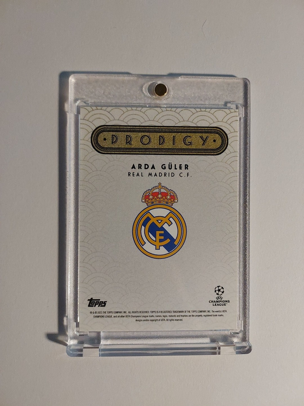 Topps UCC Deco 2022-23 Arda Güler Real Madrid Prodigy Parallel Ultra Rare Hit – Bild 2