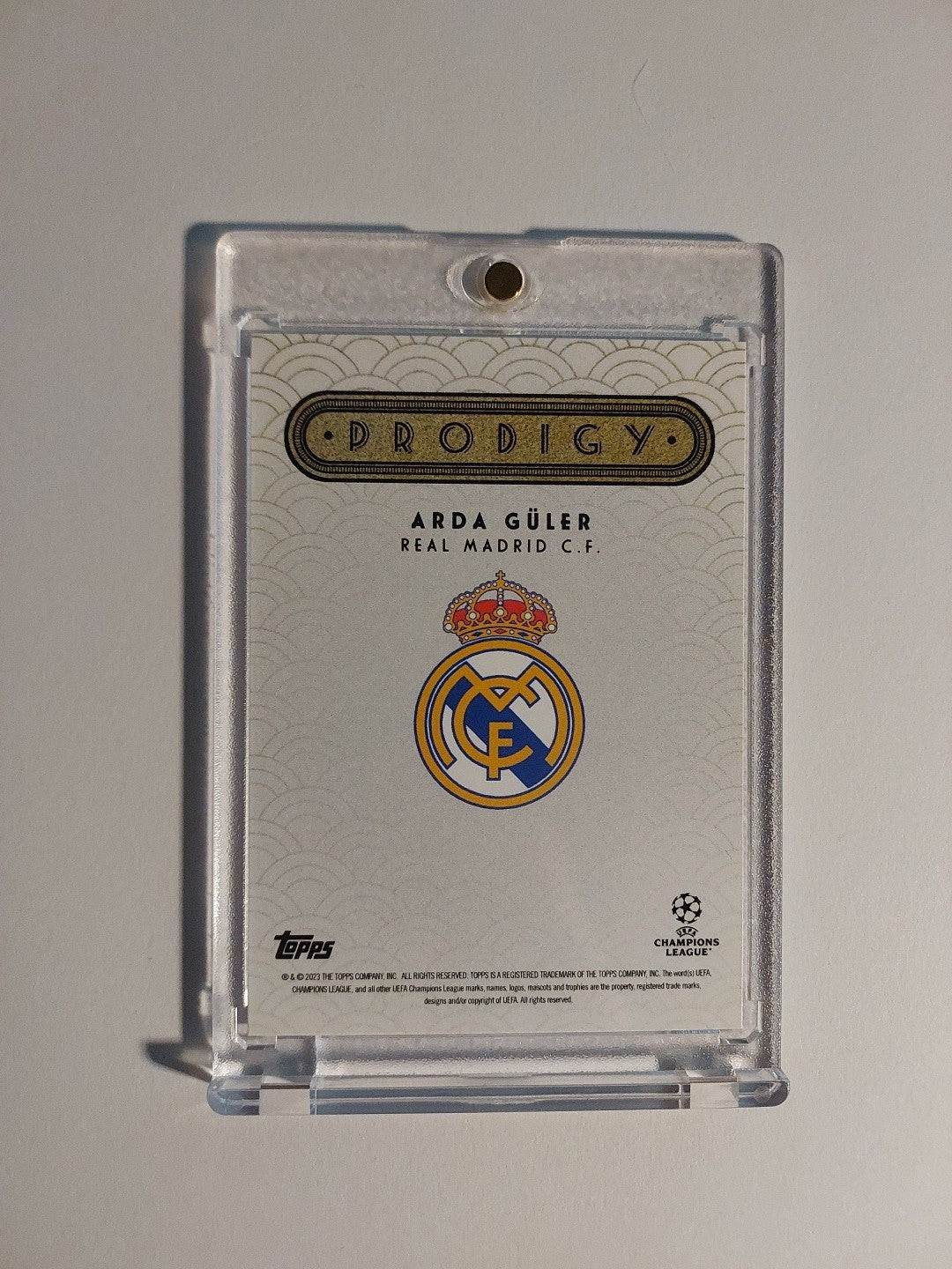 Topps UCC Deco 2022-23 Arda Güler Real Madrid Prodigy Parallel Ultra Rare Hit – Bild 2
