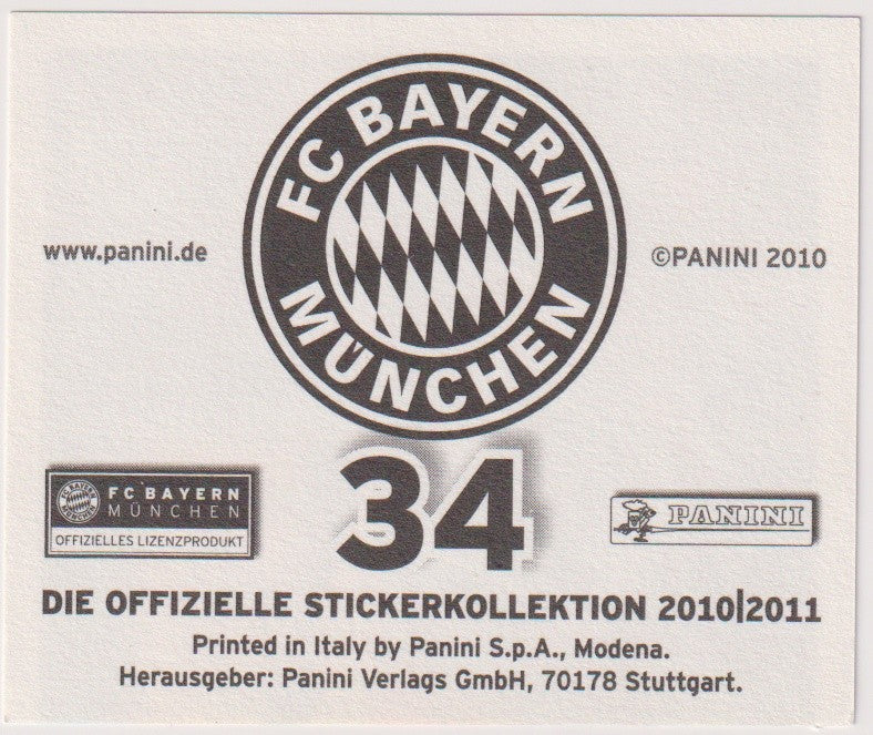 Panini Bundesliga 2010-11 Philipp Lahm Bayern München Vintage Legend Parallel – Bild 2