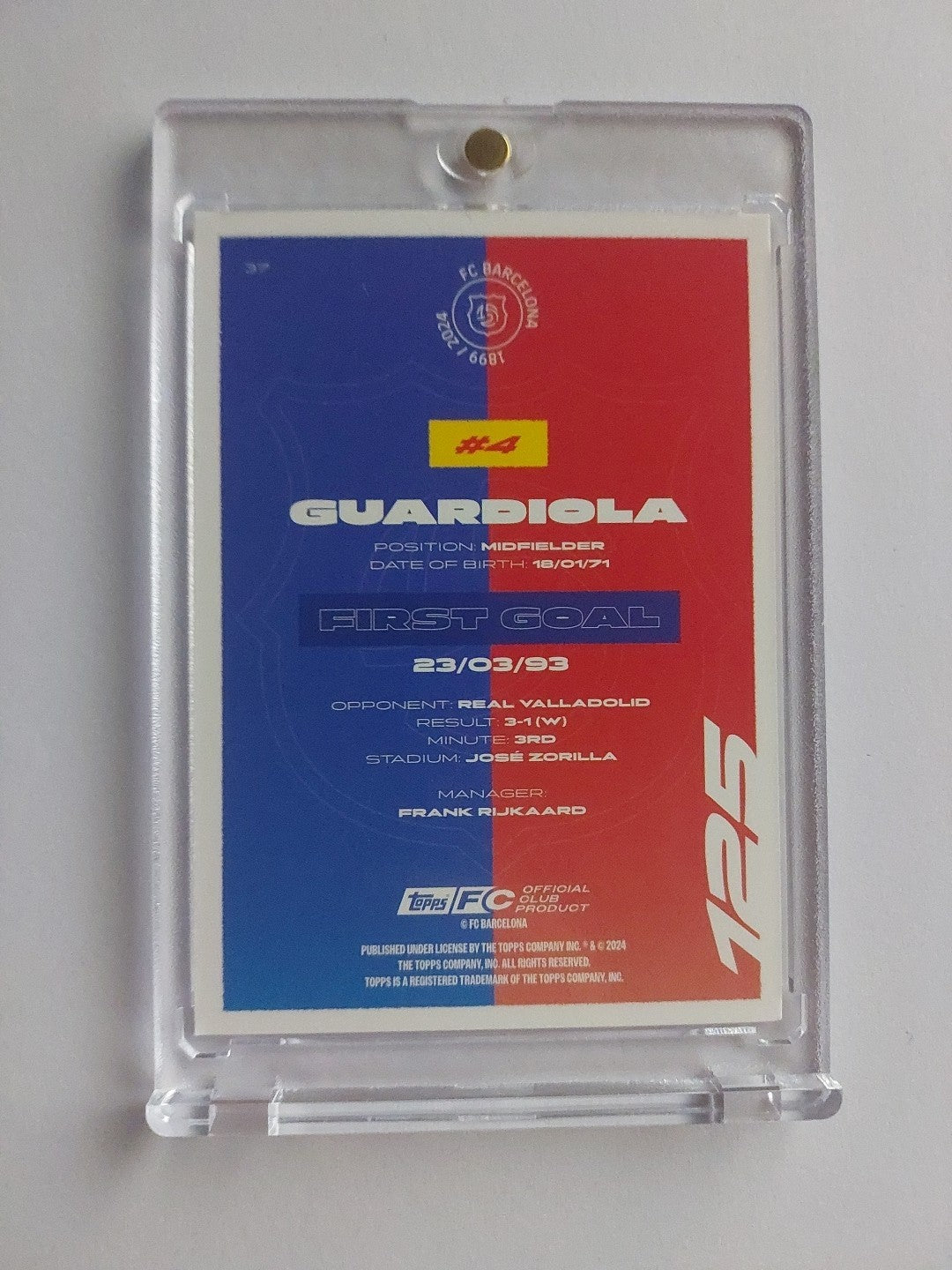 Topps Barcelona Team Set 2024-25 Guardiola Legends Parallel – Bild 2