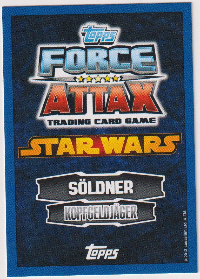 Topps Star Wars 2013 Sixtat Söldner Kopfgeldjäger TCG Rare #773 – Bild 2
