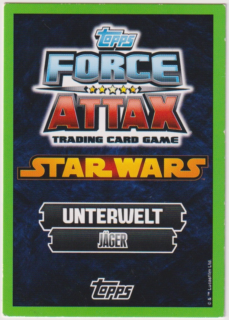Topps Star Wars 2010 Garnac Jäger Unterwelt TCG Rare #51 – Bild 2