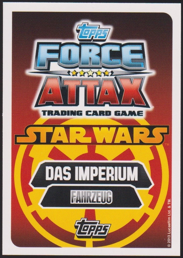 Topps Star Wars 2013 TIE-ABFANGJÄGER IMPERIUM (Film Version) TCG Rare #59 – Bild 2