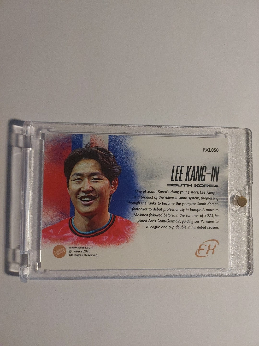 Futera Unique 2024-25 Lee Kang-In Südkorea PSG Parallel Rare Hit – Bild 2