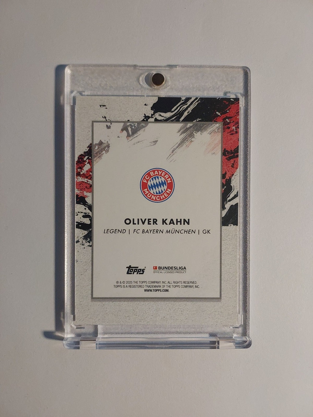 Topps Inception Bundesliga 2024-25 Oliver Kahn Bayern München Parallel 22/25 Hit – Bild 2