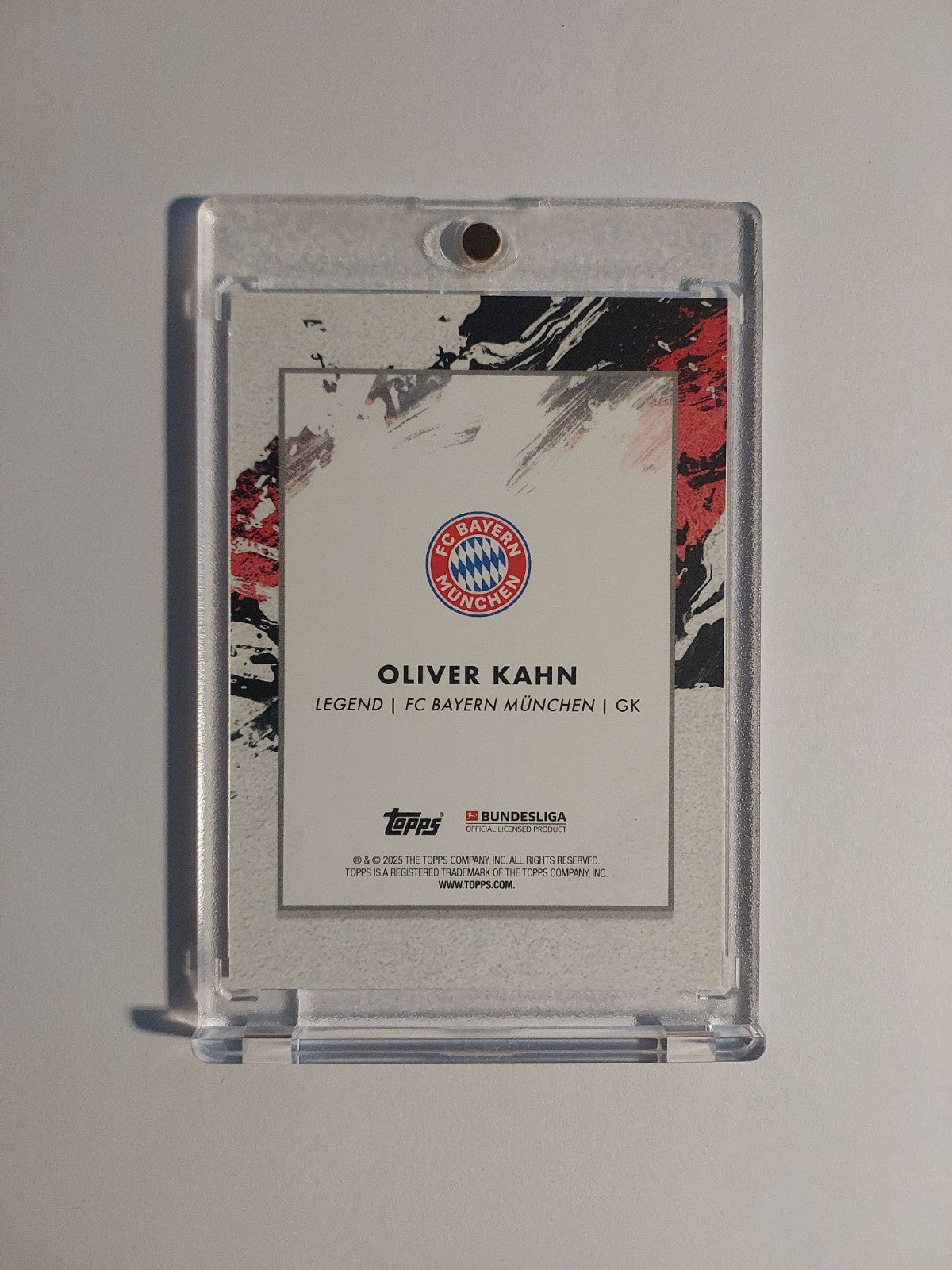Topps Inception Bundesliga 2024-25 Oliver Kahn Bayern München Parallel 22/25 Hit – Bild 2