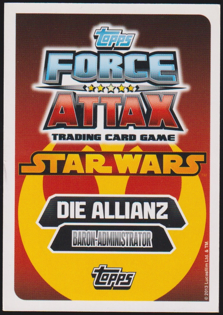 Topps Star Wars 2013 Lando Calrissian Limited Edition Rebellenallianz TCG Rare – Bild 2