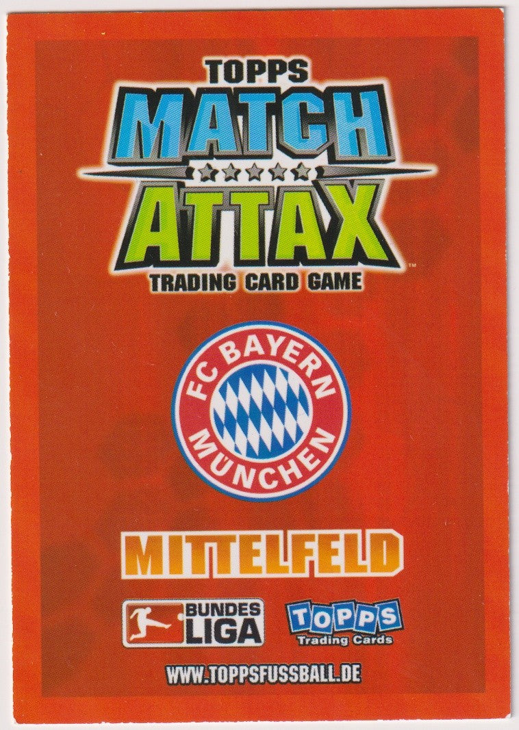 Topps Match Attax Frank Ribery FC Bayern München Parallel Rare – Bild 2