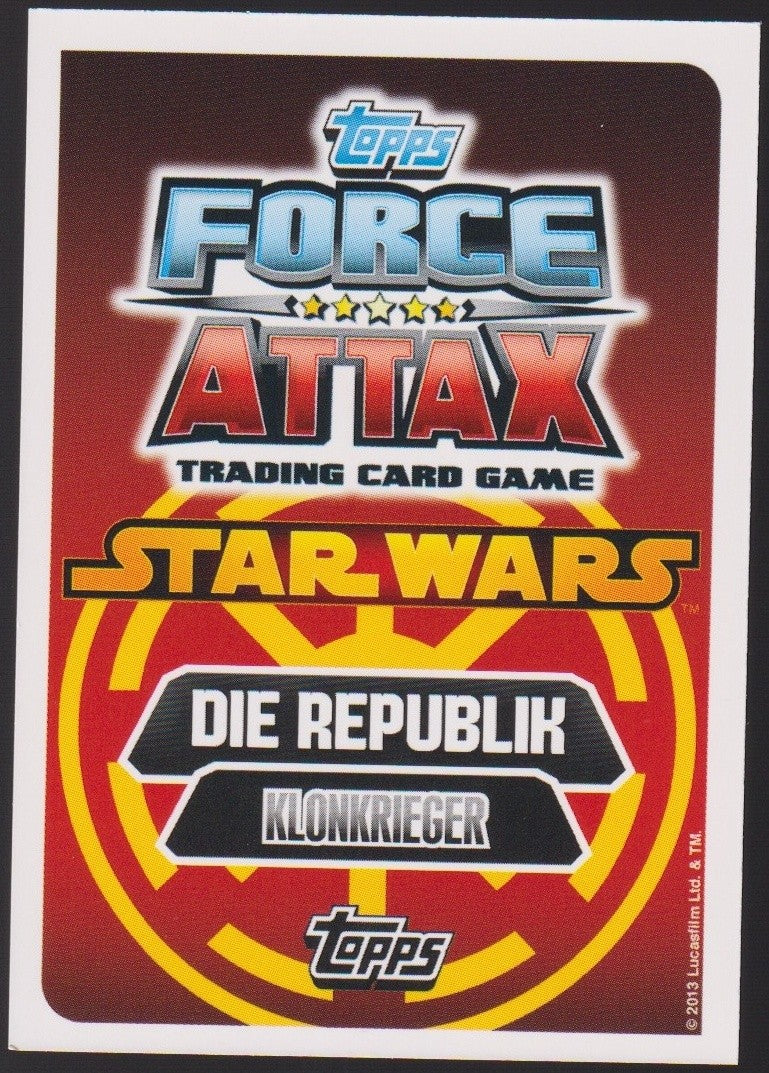 Topps Star Wars 2013 Klonkrieger (501st Phase 2) REPUBLIK (Film) TCG Rare #117 – Bild 2