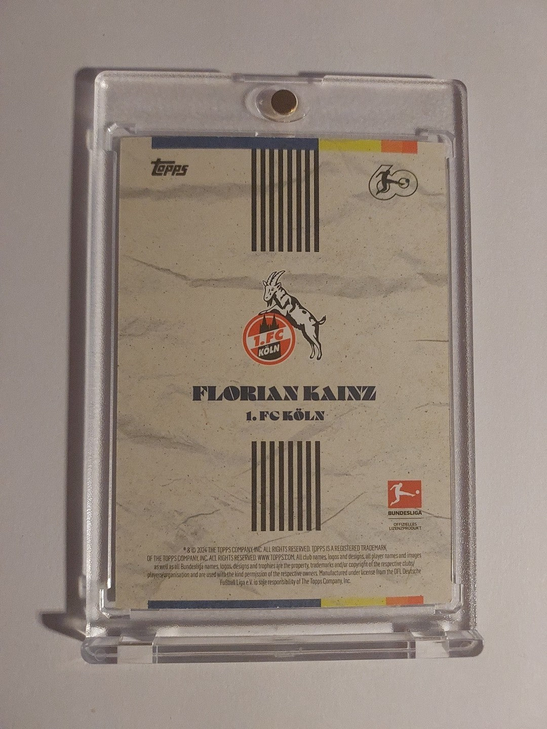 Topps Lothar Matthäus Curated Set 2023-24 Florian Kainz Köln Limited Parallel – Bild 2