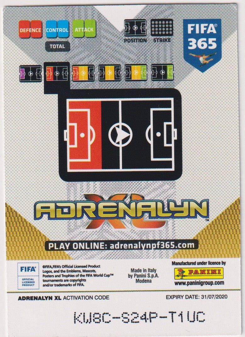 Panini FIFA 365 Alex Sandro & De Sciglio Juventus Parallel Refractor – Bild 2