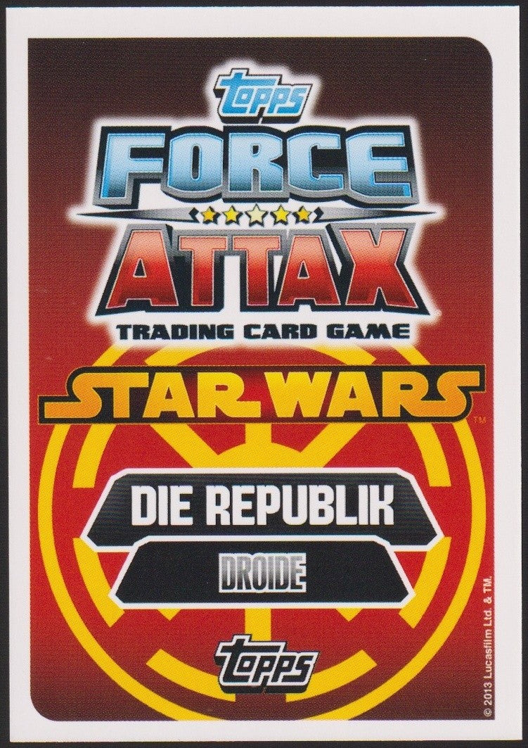 Topps Star Wars 2013 PK-4 Droide Republik (Film Version) TCG Rare #127 – Bild 2